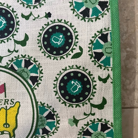 Masters Tote with Yellow and Green Design - Picture 5 of 11